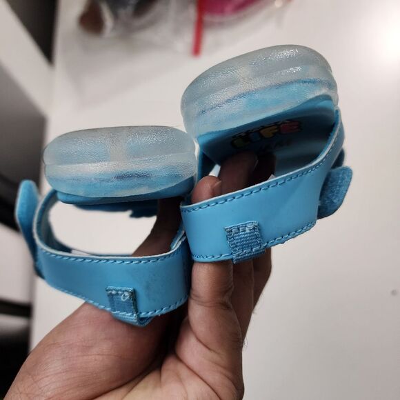 H&M Unisex Boys Girls Toca Life Blue Multicolor Light Up Sandals Size 11 - Picture 10 of 16